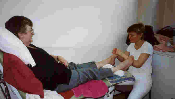 Reflexology At The Health Farm